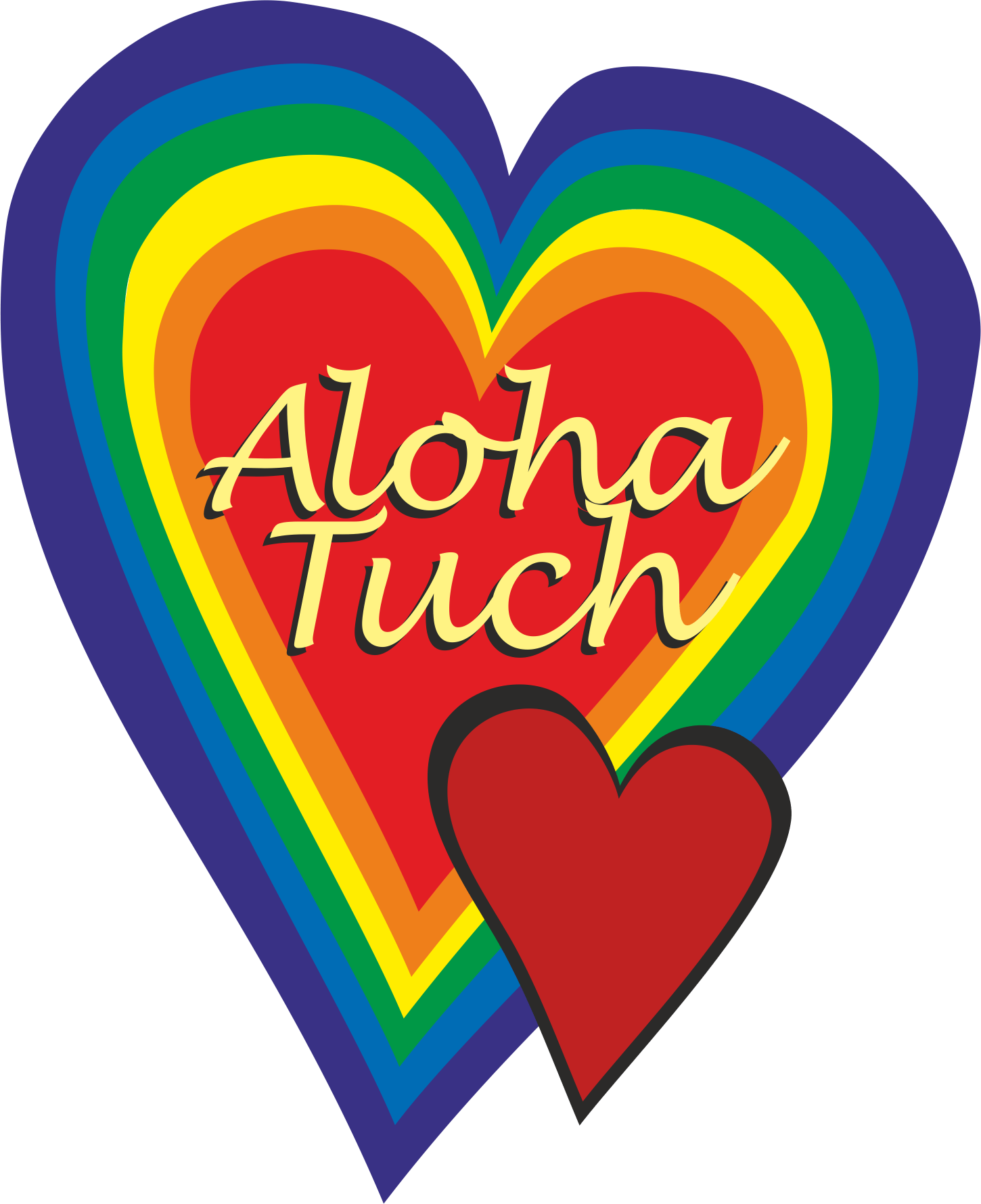 Logo AlohaTuch magnetische Reisetuch