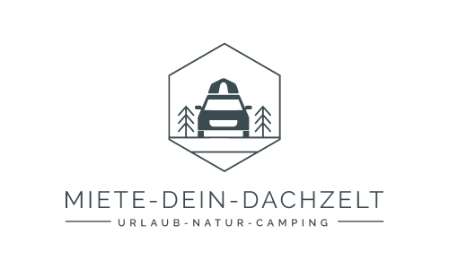 Miete-dein-Dachzelt Logo Grau Footer